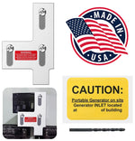 Generator Interlock Kit Compatible with Siemens or Murray 200 Amp Panel