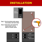 Generator Interlock Kit compatible with Square D Vertical Main 150 or 200 amp breaker